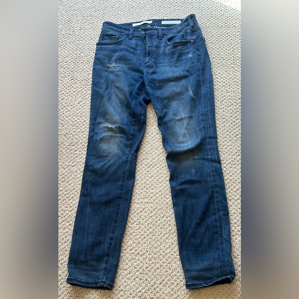 Pilcro High Rise Skinny Medium Wash Size 30